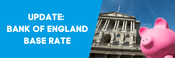 Update: Bank of England base rate 